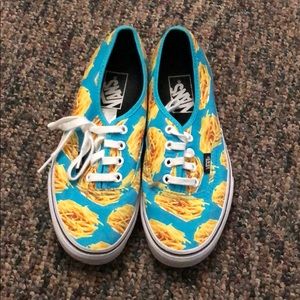 Vans french fry shoes sz 6.5 womens